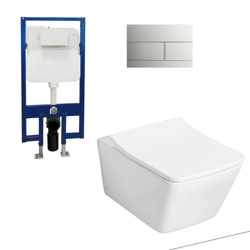 Bồn cầu treo tường nắp êm TOTO CW522A TC512A WH172A MB171M 14 Bồn cầu treo tường nắp êm TOTO CW522A TC512A WH172A MB171M