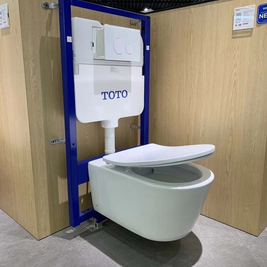 Bồn cầu treo tường nắp êm TOTO CW542ME5U TC513A WH172A MB175M 21 Bồn cầu treo tường TOTO SKU: CW542ME5U#NW1/TC513A/WH172A/MB175M#SS