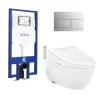 Bồn cầu treo tường nắp rửa điện tử C5 (giấu dây) TOTO CW812REA TCF24460AAA WH172AT TCA465 MB171M#SS 2 Bồn cầu treo tường nắp rửa điện tử C5 (giấu dây) TOTO CW812REA TCF24460AAA WH172AT TCA465 MB171M#SS