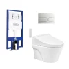 Bồn cầu treo tường nắp rửa điện tử C5 (giấu dây) TOTO CW822REA TCF24460AAA WH172AT TCA465 MB175M