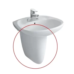 Chân chậu lavabo lửng INAX L-284VC (L284VC)