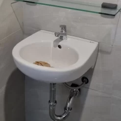Chậu rửa lavabo treo tường INAX L-282V (L282V) 9 chau lavabo treo tuong inax l 282v 3