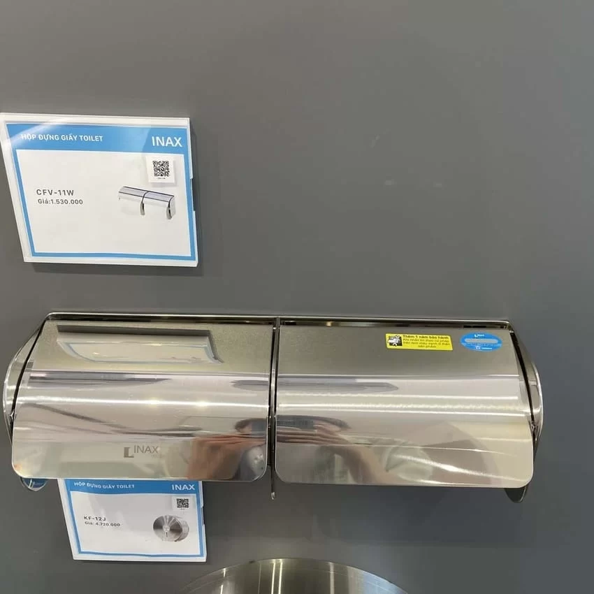 Hộp đựng giấy INAX CFV-11W (CFV11W) 8 Hộp đựng giấy INAX CFV-11W (CFV11W)