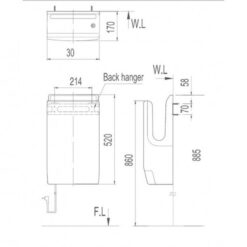 Máy sấy tay INAX JT-1000 (JT1000)