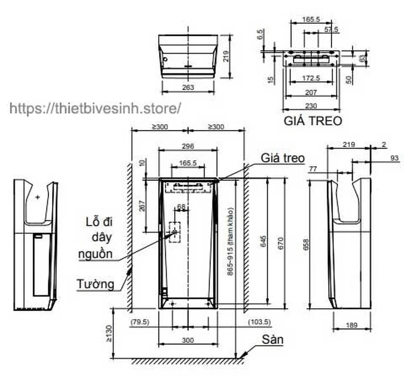 Máy sấy tay Inax JT-2162 Máy sấy tay Inax JT-2162 JT-2162
