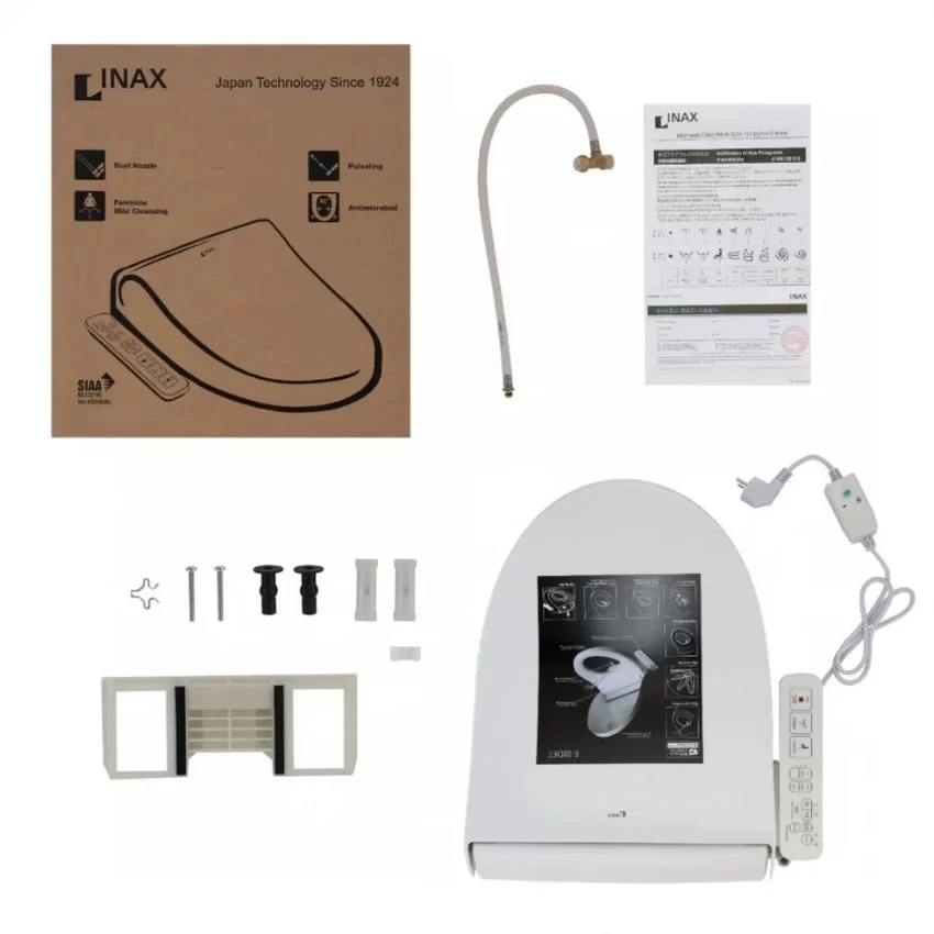 Nắp Bồn Cầu Điện Tử INAX CW-H18VN 12 Nắp Bồn Cầu Điện Tử INAX CW-H18VN