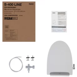 Nắp Bồn Cầu Rửa Cơ INAX CW-S32VN Phù hợp mọi bồn cầu Inax 19 nap bon cau rua co inax cw s32vn 5