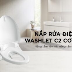 Nắp bồn cầu thông minh TOTO TCF23710AAA (W18) Washlet C2 cơ bản