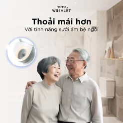 Nắp bồn cầu thông minh TOTO TCF23710AAA (W18) Washlet C2 cơ bản 20 Nắp bồn cầu thông minh TOTO TCF23710AAA (W18) Washlet C2 cơ bản