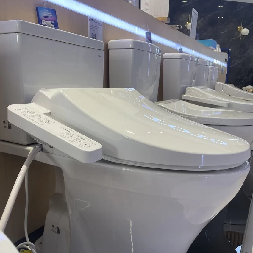 Nắp bồn cầu thông minh TOTO TCF23710AAA (W18) Washlet C2 cơ bản 11 Nắp bồn cầu thông minh TOTO TCF23710AAA (W18) Washlet C2 cơ bản