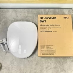 Nắp Êm Bồn Cầu INAX CF-37VSAK Phù hợp với bồn cầu C-117VAN, C-108VAN 12 nap em bon cau inax CF 37VSAK 6