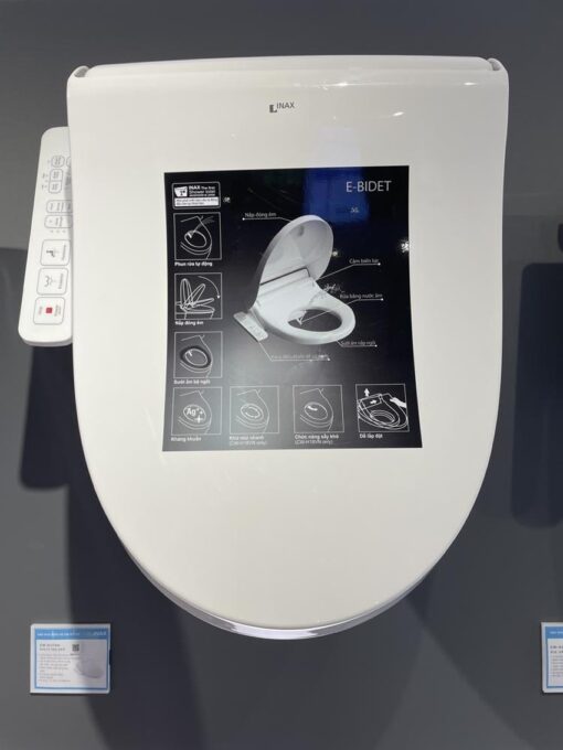 Nắp rửa điện tử thông minh INAX CW-H17VN (CWH17VN)