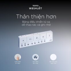Nắp rửa điện tử Washlet S7 TOTO TCF47360GAA (W23)
