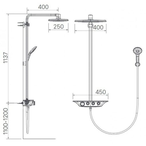 Sen cây nhiệt độ INAX BFV-655T (BFV655T)
