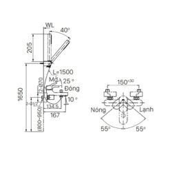 Sen tắm nóng lạnh INAX BFV-6003S (BFV6003S)