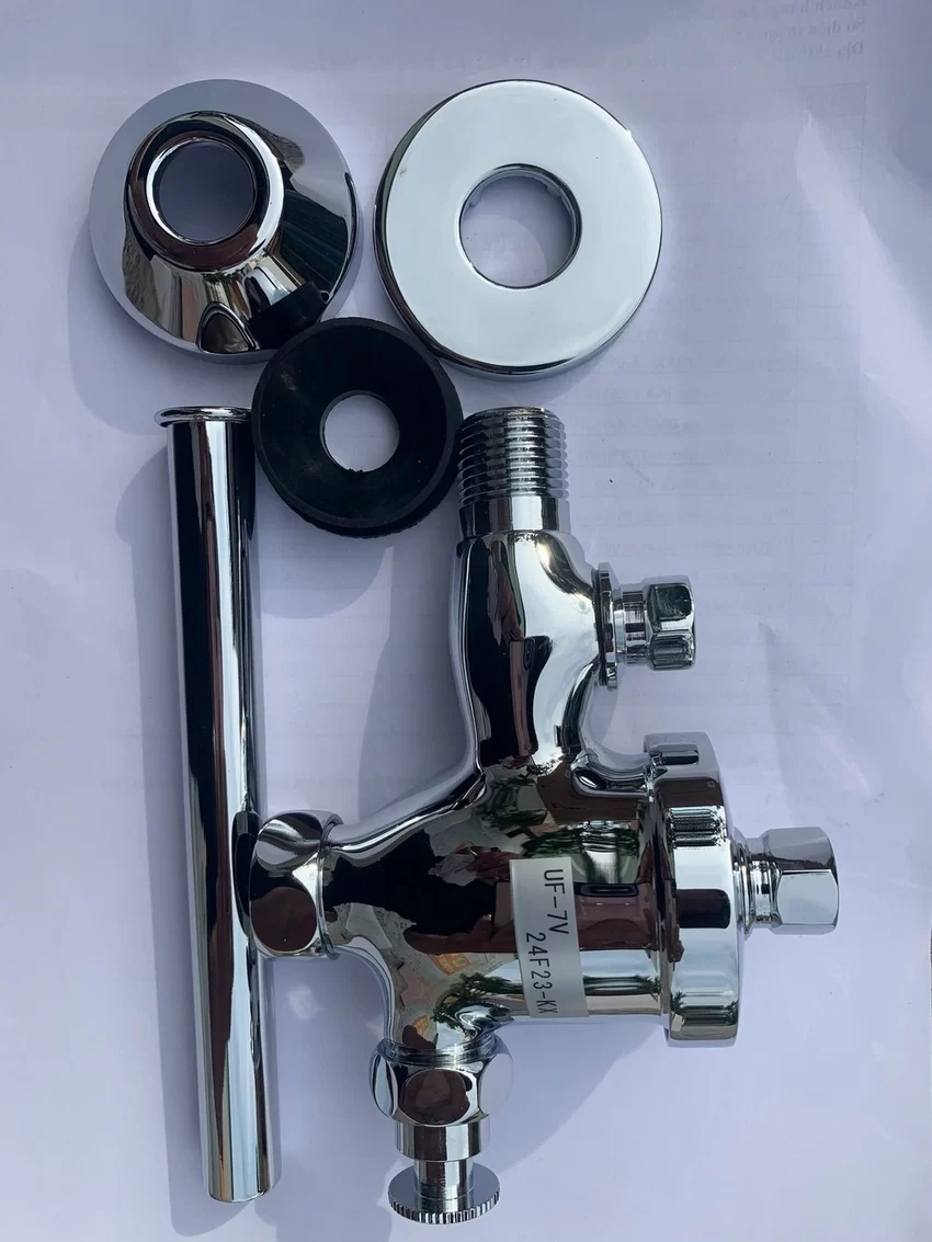 Van Xả Ấn Bồn Tiểu Inax Kiểu Ấn UF-7V (UF7V) 13 Van Xả Ấn Bồn Tiểu Inax UF-7V - Hình 2