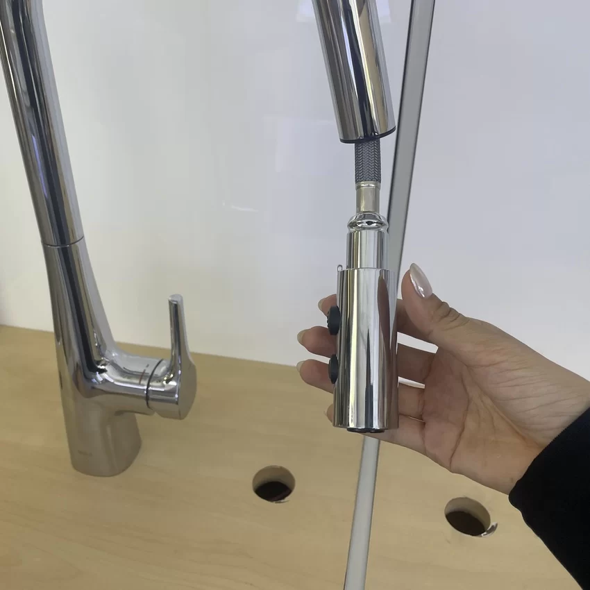 Vòi bếp dây rút nóng lạnh INAX SFV-900SX tiện lợi Vòi bếp dây rút nóng lạnh INAX SFV-900SX tiện lợi