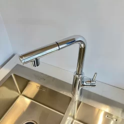 Vòi bếp dây rút nóng lạnh INAX SFV-907SX (SFV907SX)