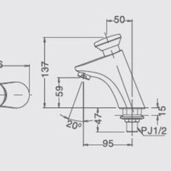 voi chau lavabo lanh inax lfv p02b 2