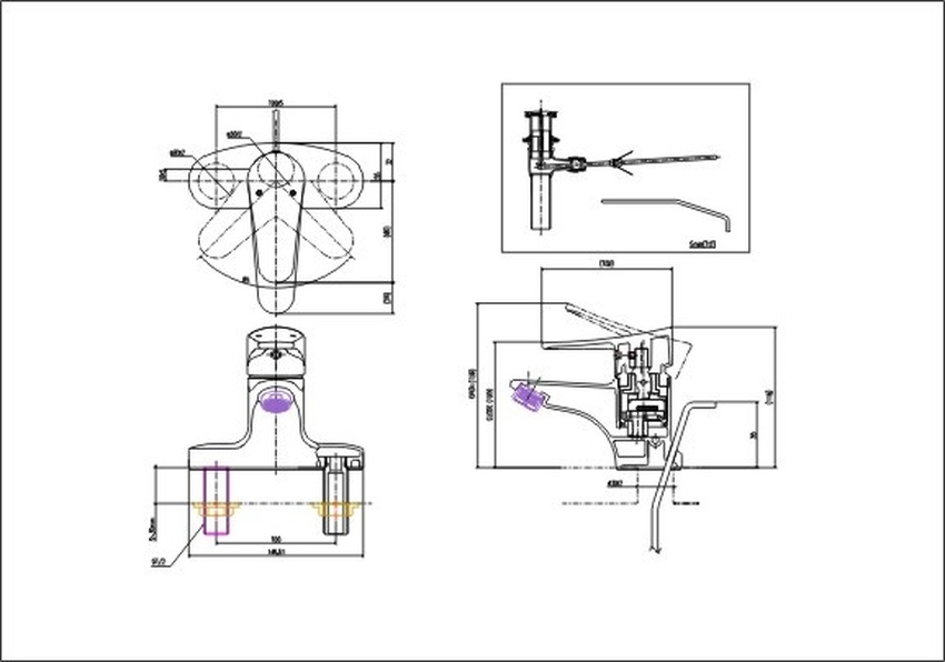 Thiết kế vòi chậu lavabo nóng lạnh INAX LFV-1001S Thiết kế vòi chậu lavabo nóng lạnh INAX LFV-1001S - SKU: LFV-1001S