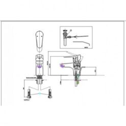 voi chau lavabo nong lanh inax lfv 1002s 6