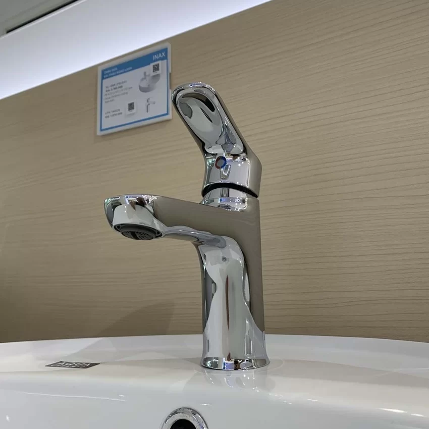 Vòi chậu lavabo nóng lạnh INAX LFV-1402S (LFV1402S) 7 voi chau lavabo nong lanh inax lfv 1402s 7