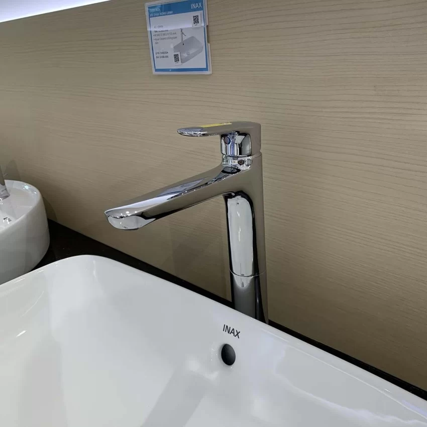 Vòi chậu lavabo nóng lạnh INAX LFV-1402SH (LFV1402SH) 10 voi chau lavabo nong lanh inax lfv 1402sh 3