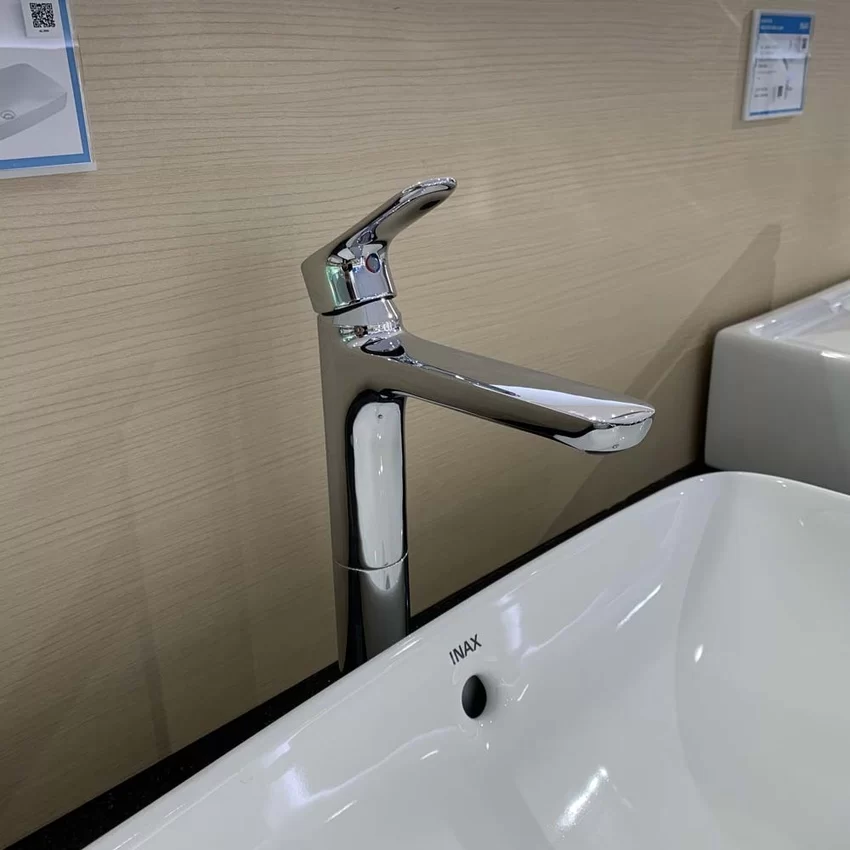 Vòi chậu lavabo nóng lạnh INAX LFV-1402SH (LFV1402SH) 9 voi chau lavabo nong lanh inax lfv 1402sh 4