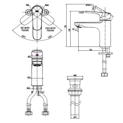 voi chau nong lanh inax lfv 1402s r 2