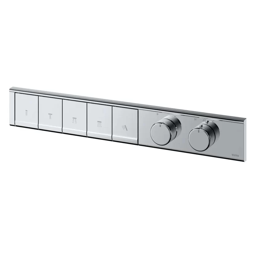 Bảng điều khiển nhiệt độ kèm nút chuyển hướng 5 đường nước TOTO TBV11150A 6 Bảng điều khiển nhiệt độ kèm nút chuyển hướng 5 đường nước TOTO TBV11150A