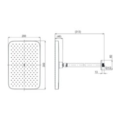 Bát sen gắn trần TOTO TBW10030V