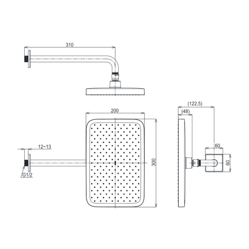 Bát sen gắn tường TOTO TBW10020V SKU: TBW10020V Bát sen gắn tường TOTO TBW10020V - Hình ảnh 3