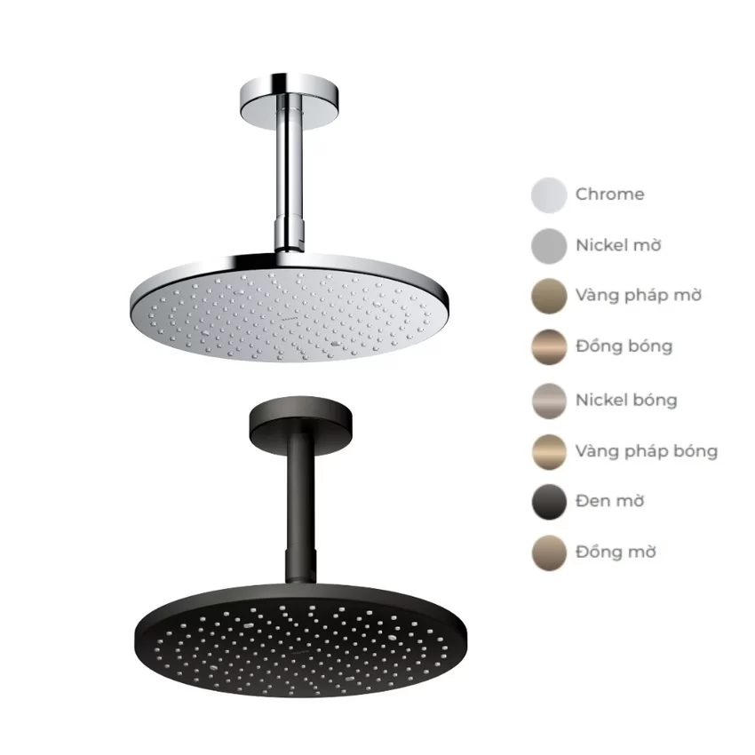 Bát sen tắm gắn trần TOTO TBW07002A1 (tròn 250 mm) 10 Bát sen tắm gắn trần TOTO TBW07002A1 - SKU: TBW07002A1