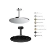 Bát sen tắm gắn trần TOTO TBW07003A1 (tròn, 300 mm)