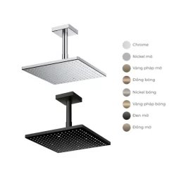 Bát sen tắm gắn trần TOTO TBW08002A1 (vuông, 250 mm) 15 Bát sen tắm gắn trần TOTO TBW08002A1 (vuông, 250 mm)