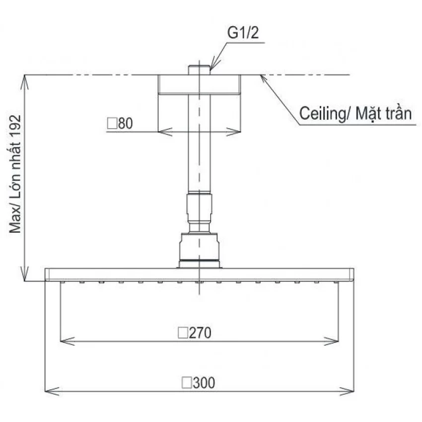 Cấu trúc bền bỉ của bát sen TOTO TBW08003A1 Cấu trúc bền bỉ của bát sen TOTO TBW08003A1
