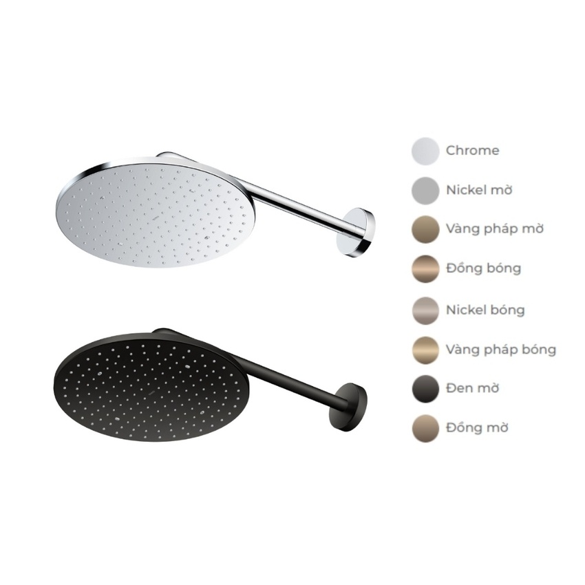 Bát sen tắm gắn tường TOTO TBW07003A (tròn, 300 mm) 28 Bát sen tắm gắn tường TOTO TBW07003A