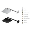Bát sen tắm gắn tường TOTO TBW08001A (vuông, 200 mm) 2 Bát sen tắm gắn tường TOTO TBW08001A (vuông, 200 mm)