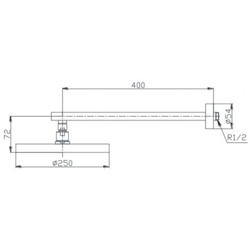 Bát sen tắm gắn tường TOTO TX488SZ (tròn, 250mm)