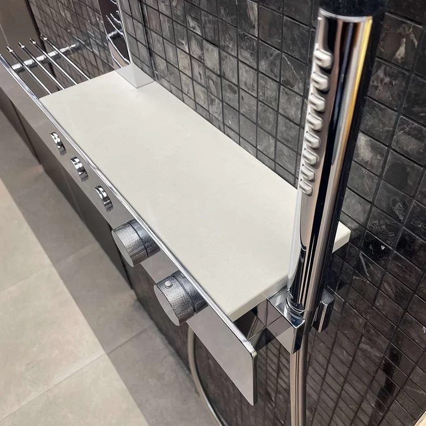 Bộ sen cây nhiệt độ TOTO TBW08407A dòng Z series kệ để đồ màu trắng 10 Bộ sen cây nhiệt độ TOTO TBW08407A dòng Z series kệ để đồ màu trắng