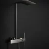 Bộ sen cây nhiệt độ TOTO TBW08408A dòng Z series kệ để đồ màu đen 2 Bộ sen cây nhiệt độ TOTO TBW08408A dòng Z series kệ để đồ màu đen