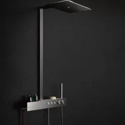 Bộ sen cây nhiệt độ TOTO TBW08408A dòng Z series kệ để đồ màu đen