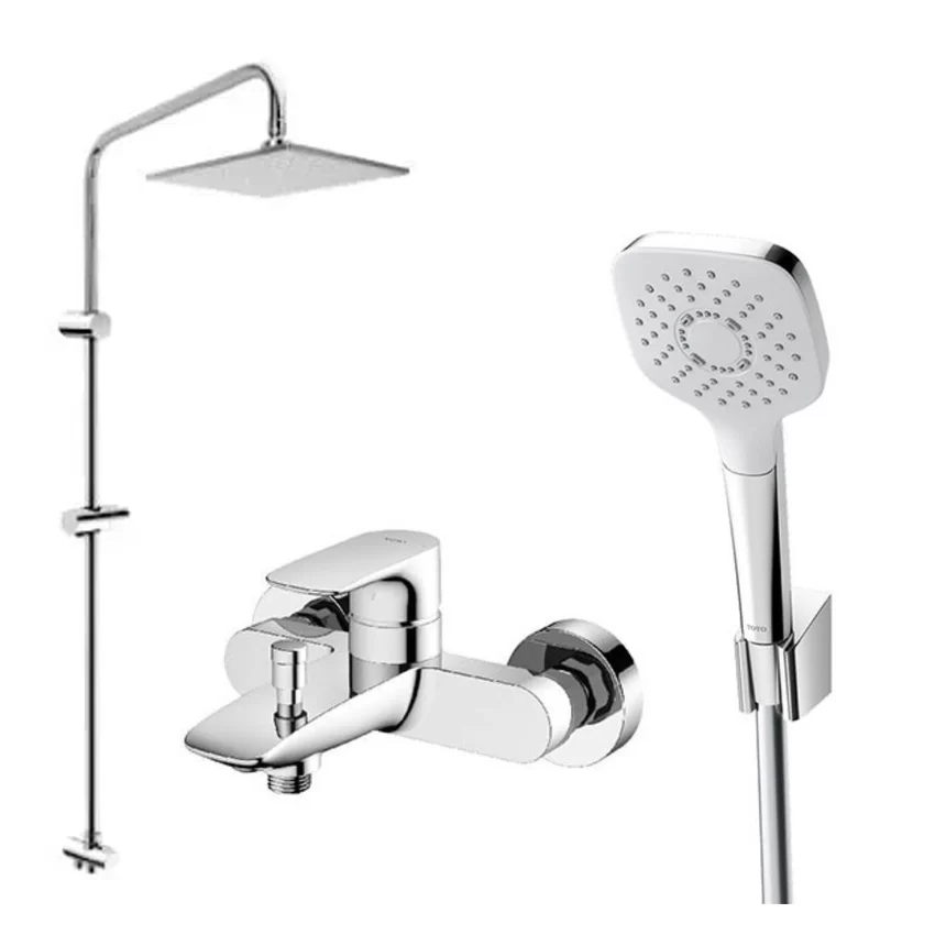 Bộ sen cây nóng lạnh TOTO DM907C1S/TBG04302VA/TBW02005A Bộ sen cây nóng lạnh TOTO DM907C1S TBG04302VA TBW02005A 1