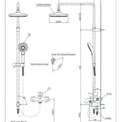 Bộ sen cây nóng lạnh TOTO TBW01002BA TBG03302VA TBW01010A