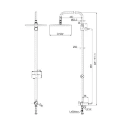 Bộ sen cây nóng lạnh TOTO TBW13020V TBS06302V TBW09000V 13 Bộ sen cây nóng lạnh TOTO TBW13020V TBS06302V TBW09000V