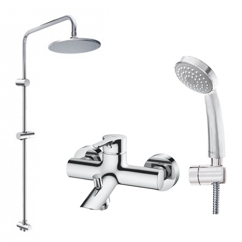 Thiết kế tinh tế của Bộ Sen Cây TOTO DM907CS TBS01302V DGH104ZR