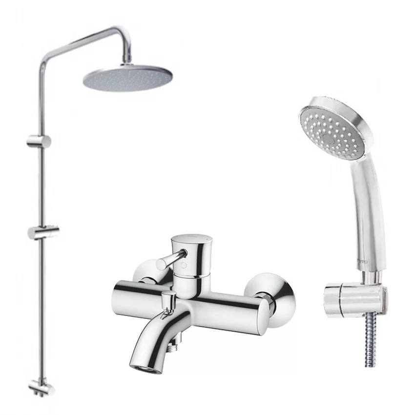 Bộ sen cây tắm nóng lạnh TOTO DM907CS TBS02302V DGH104ZR 12 Bộ sen cây tắm nóng lạnh TOTO DM907CS TBS02302V DGH104ZR
