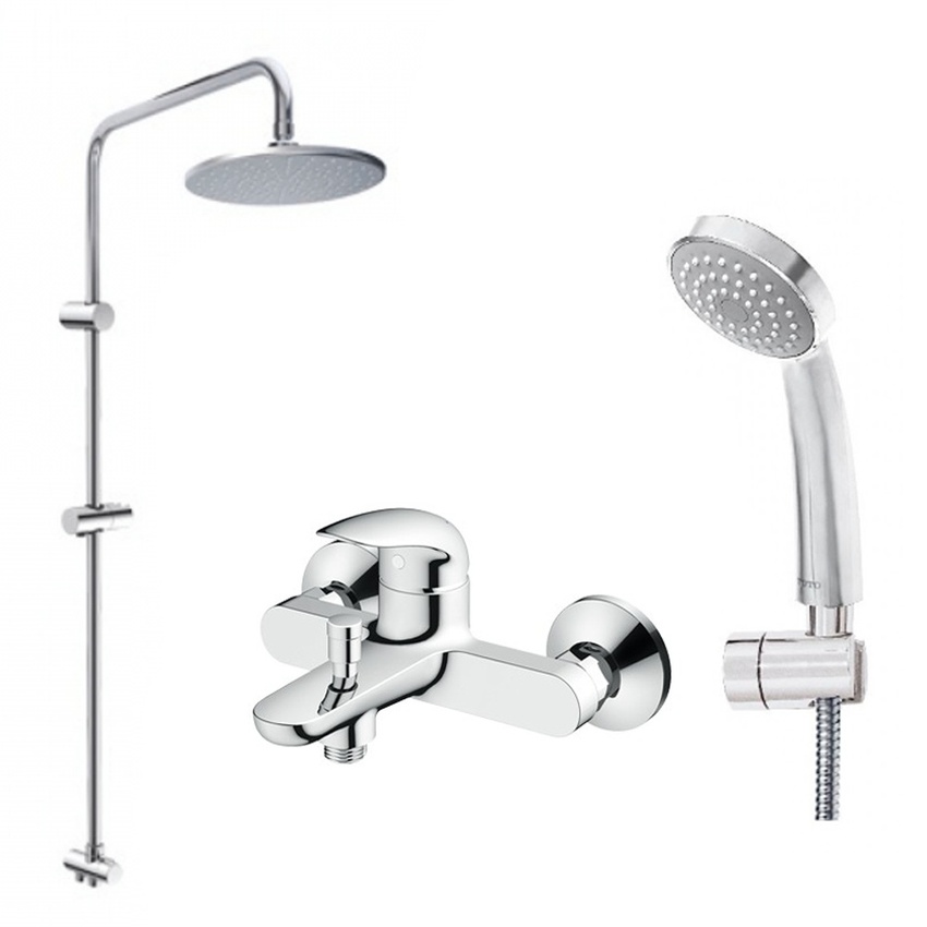 Bộ sen cây tắm TOTO thiết kế hiện đại