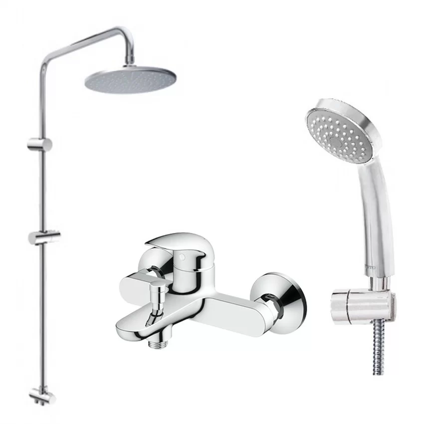 Bộ sen cây tắm TOTO thiết kế hiện đại Bộ sen cây tắm TOTO thiết kế hiện đại
