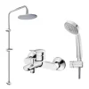 Bộ sen cây tắm nóng lạnh TOTO DM907CS TBS04302V DGH104ZR 2 Bộ sen cây tắm nóng lạnh TOTO DM907CS TBS04302V DGH104ZR